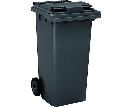 Мусорный контейнер п/э 240л (R) серый