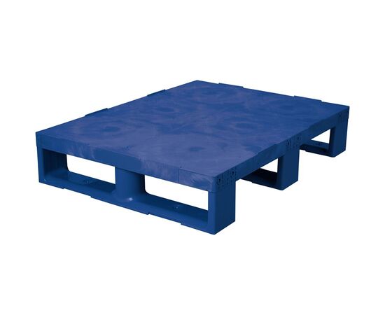 Паллет сплошной 800x600х150 синий