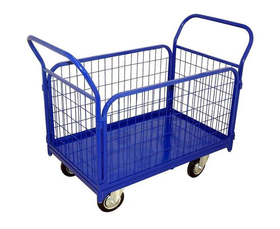 Тележка с сетчатыми бортами ТС 4 без колес