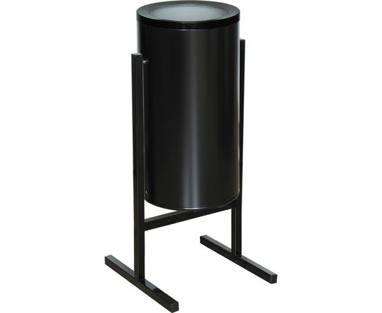 Урна металлическая СЛ2-250 (черная)