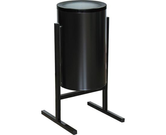 Урна металлическая СЛ2-300 (черная)