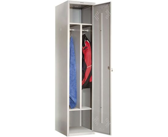 Шкаф металлический для одежды LS(LE)-11-40D концевой