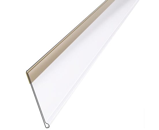 Ценникодержатель DBR39 TP9 прозрачный 39х1250