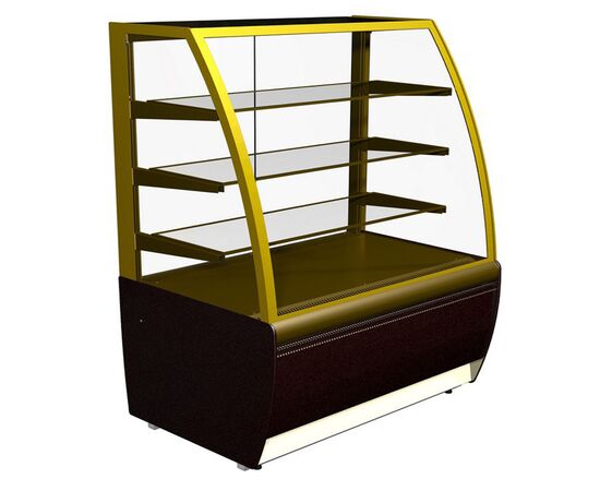 Кондитерская витрина Carboma ВХСв-1,3д Люкс