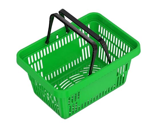Корзина покупательская пластиковая SBP20-GN