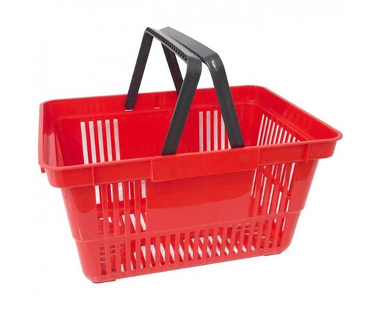 Корзина покупательская пластиковая SBP20-RD