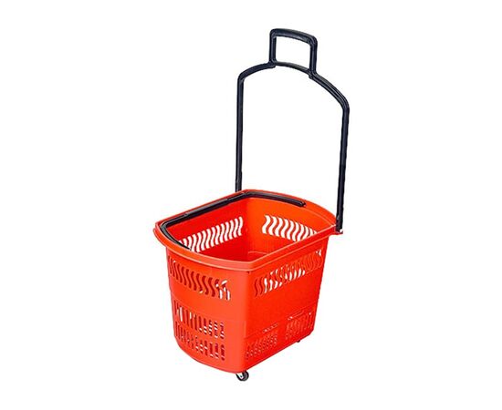Корзина тележка покупательская SBP45-RD