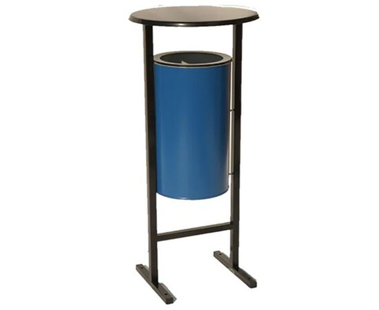 Урна металлическая СЛ-300 (синяя)