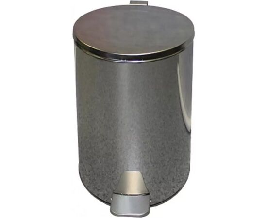 Урна с педалью 20 л хром