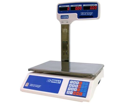 Весы МТ 30 МГДА (5/10; 330х230) "Базар 2(у)"