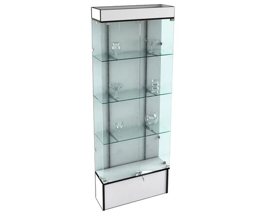 В-702 Витрина стеклянная с подсветкой