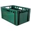 Ящик п/э 600х400х300 сплошной Е3 зеленый